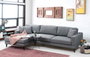 Atelier Del Sofa Left (Chl+3R) Sofá Cama Esquinero Gris Oscuro 303x160 cm